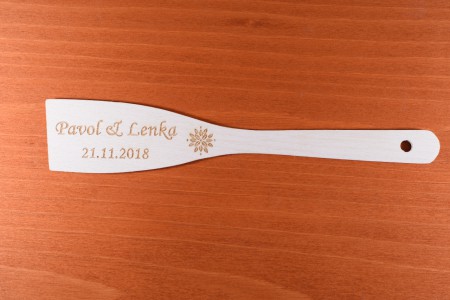 Gravirovaná drevená vareška na želanie 